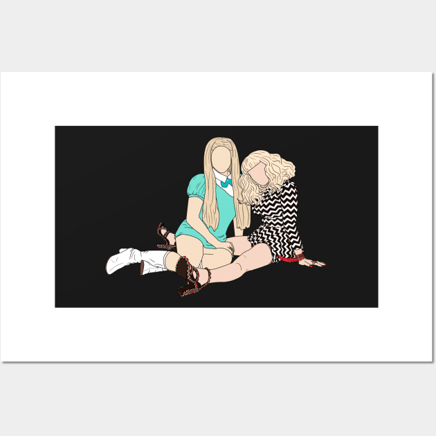 Trixie Mattel and Katya Zamoldchikova Wall Art by doctorbihcraft